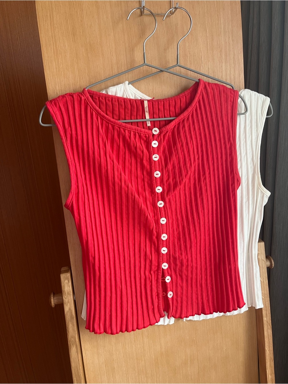 EUC Free People Tanks Button-Down